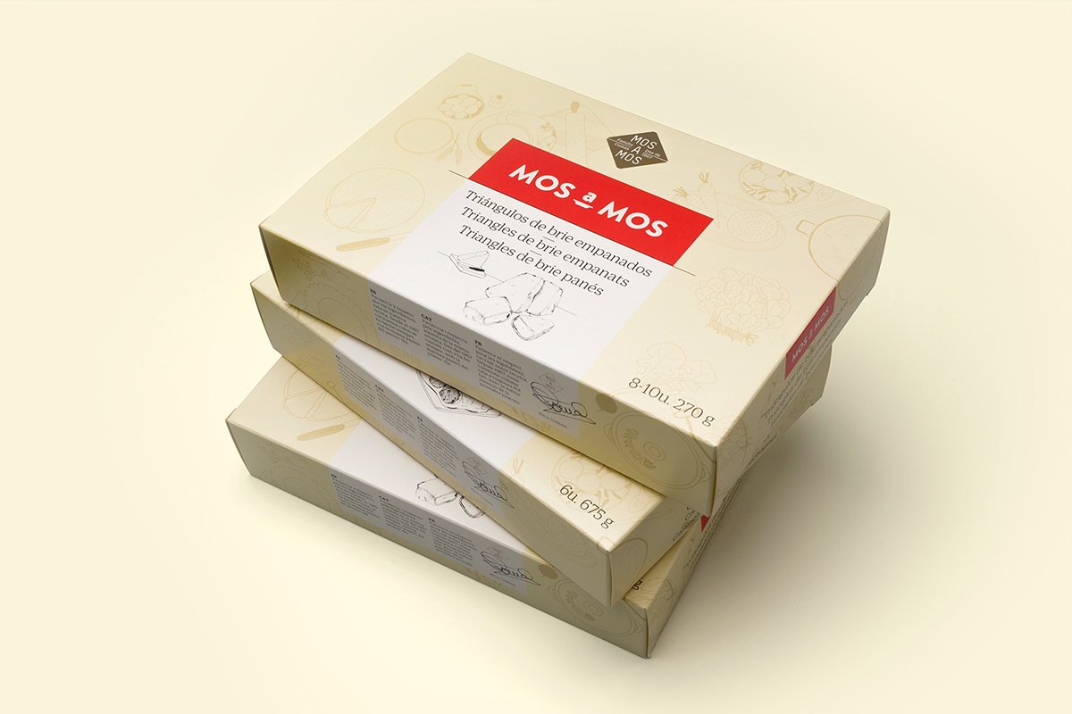 Mos Mos冷凍食品品牌設(shè)計(jì)形象  包裝盒設(shè)計(jì)