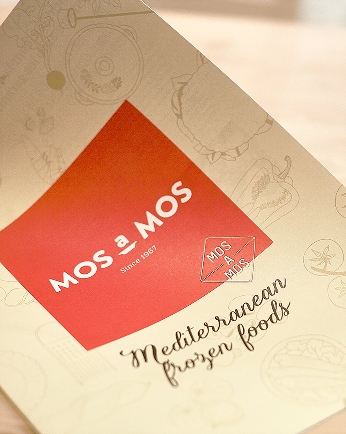 Mos Mos冷凍食品品牌設(shè)計(jì)形象  封面設(shè)計(jì)