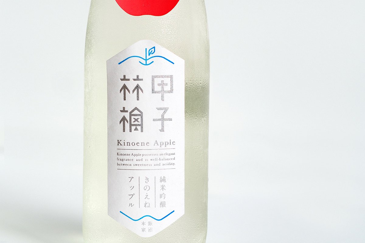 日本志蘋果飲品品牌形象設(shè)計  標(biāo)志展示