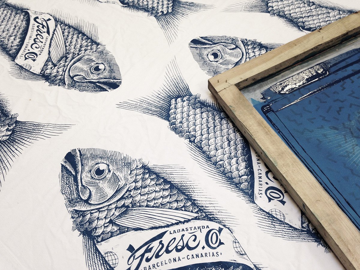 深圳品牌設(shè)計(jì)  深圳品牌策劃  FNEAE.CO魚形坐墊用品品牌形象設(shè)計(jì)  插畫展示