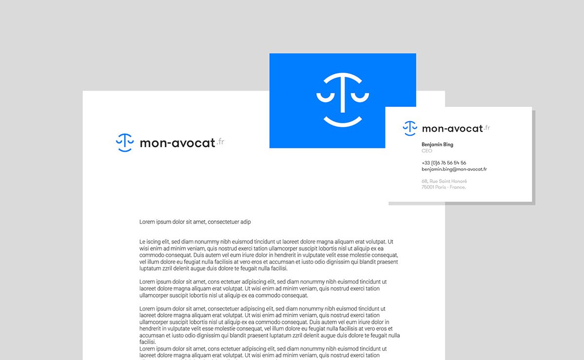 深圳品牌設(shè)計(jì)  深圳品策劃  Mon-avocat.fr網(wǎng)站品牌形象設(shè)計(jì)  名片設(shè)計(jì)