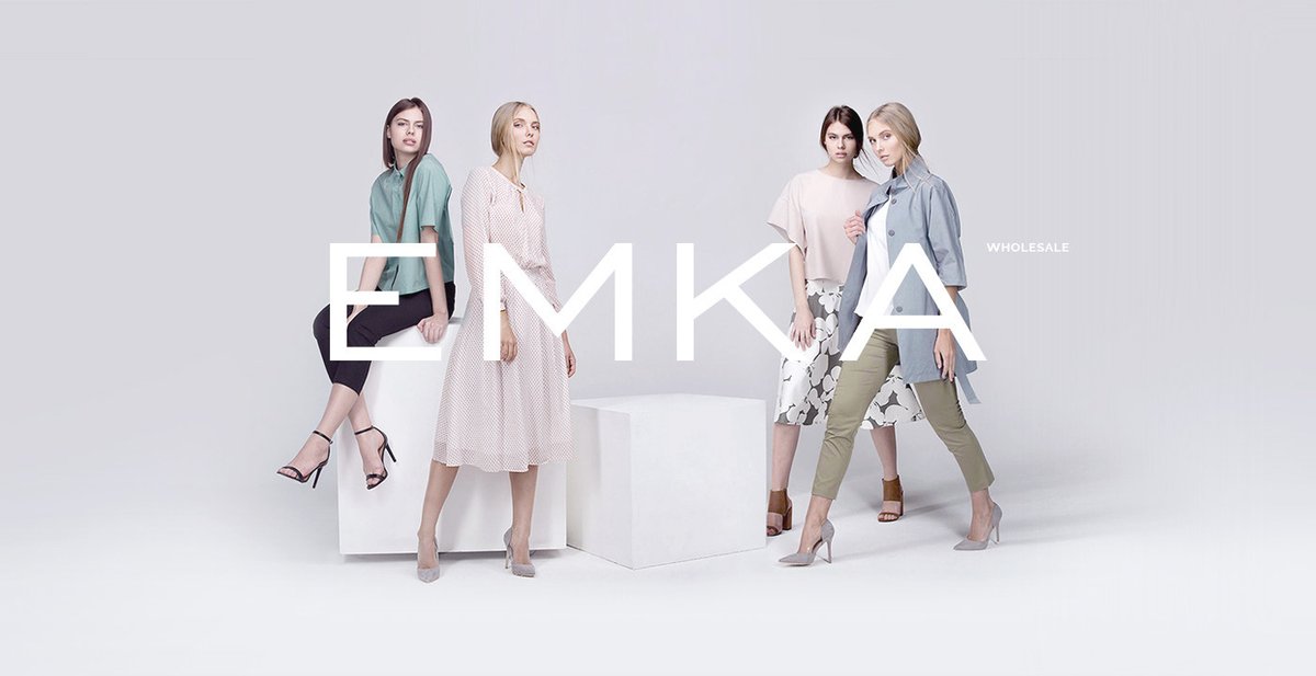 女裝 EMKA 商店品牌設計及網(wǎng)站設計，品牌設計，服裝品牌設計，品牌網(wǎng)站設計，企業(yè)品牌營銷，深圳品牌策劃，深圳品牌設計，左右格局