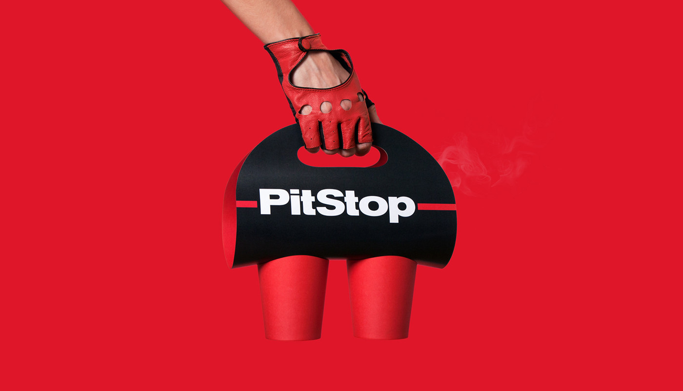 快餐連鎖店 PitStop 品牌形象升級案例，快餐品牌設(shè)計，深圳品牌設(shè)計，品牌形象升級，左右格局