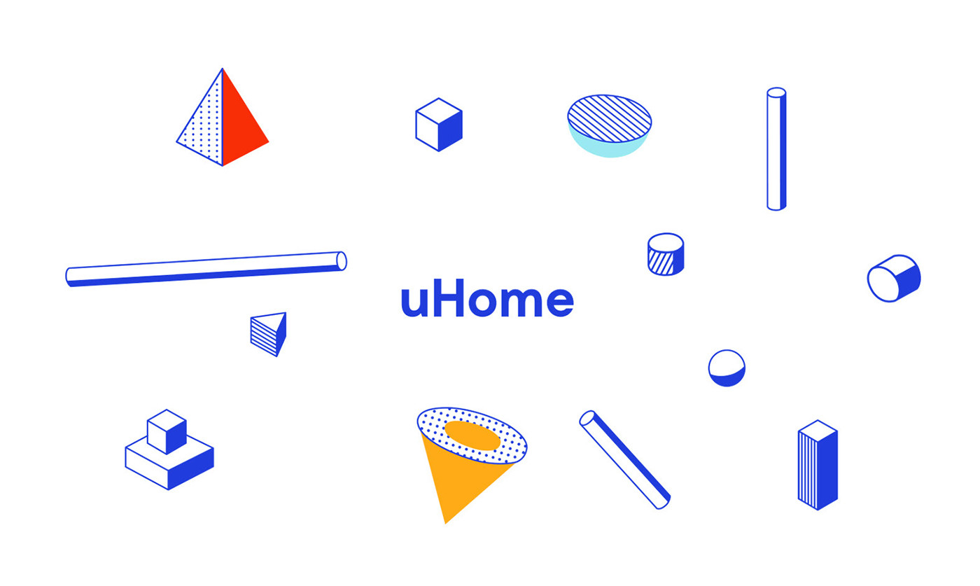 UHome創(chuàng)意平臺(tái)插畫賞析——形象策劃和品牌設(shè)計(jì)案例，家居形象策劃，深圳品牌設(shè)計(jì)，插畫設(shè)計(jì)，左右格局