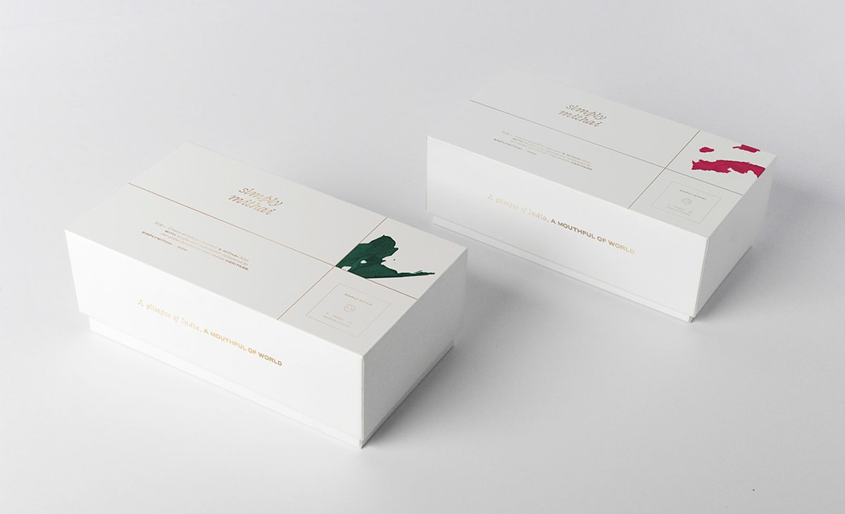 Simply Mithai清真面包店品牌設(shè)計——精美包裝品牌策劃，食品品牌設(shè)計，面包店設(shè)計，品牌包裝策劃，深圳品牌設(shè)計，左右格局