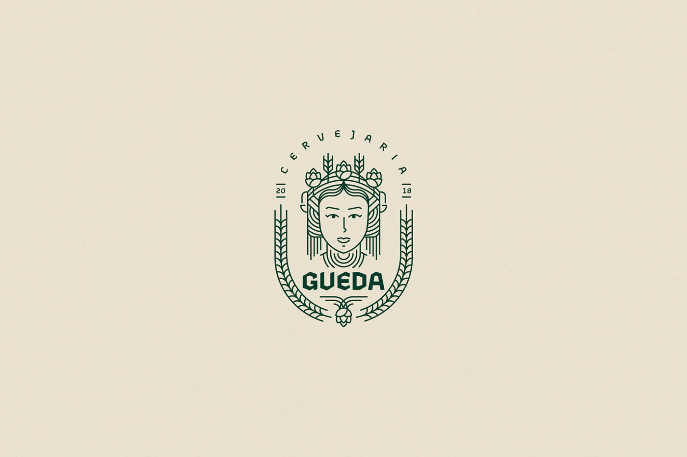 Gueda 精釀啤酒品牌設計和品牌包裝策劃，餐飲品牌設計，啤酒品牌設計，品牌包裝策劃，深圳品牌設計，左右格局