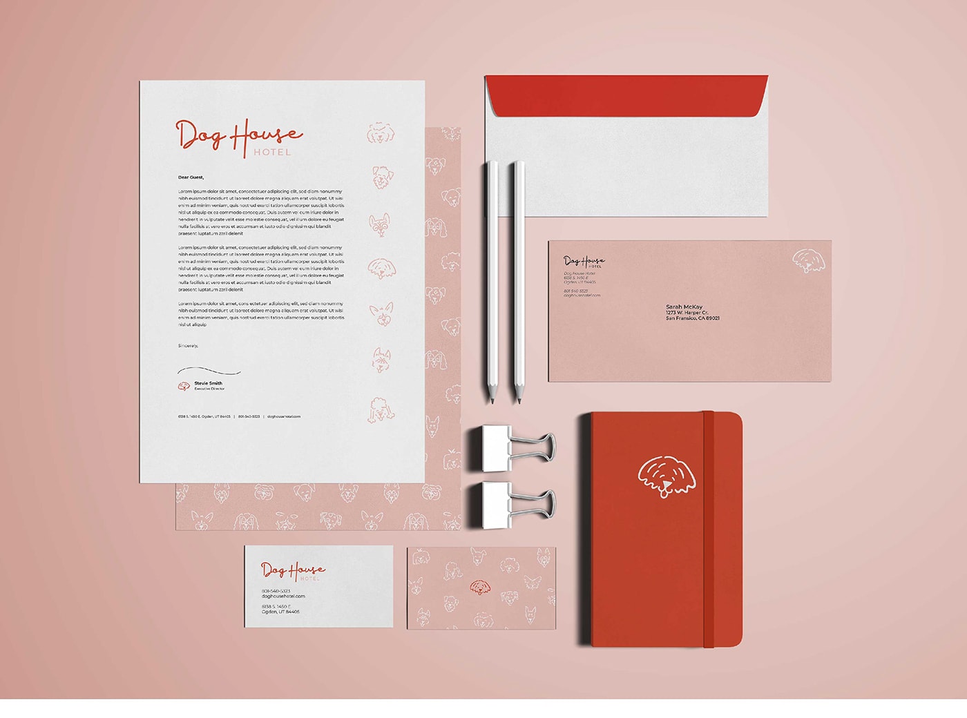 Dog House 創(chuàng)意主題酒店品牌形象設(shè)計案例，主題酒店品牌設(shè)計，品牌形象策劃，深圳品牌設(shè)計，左右格局