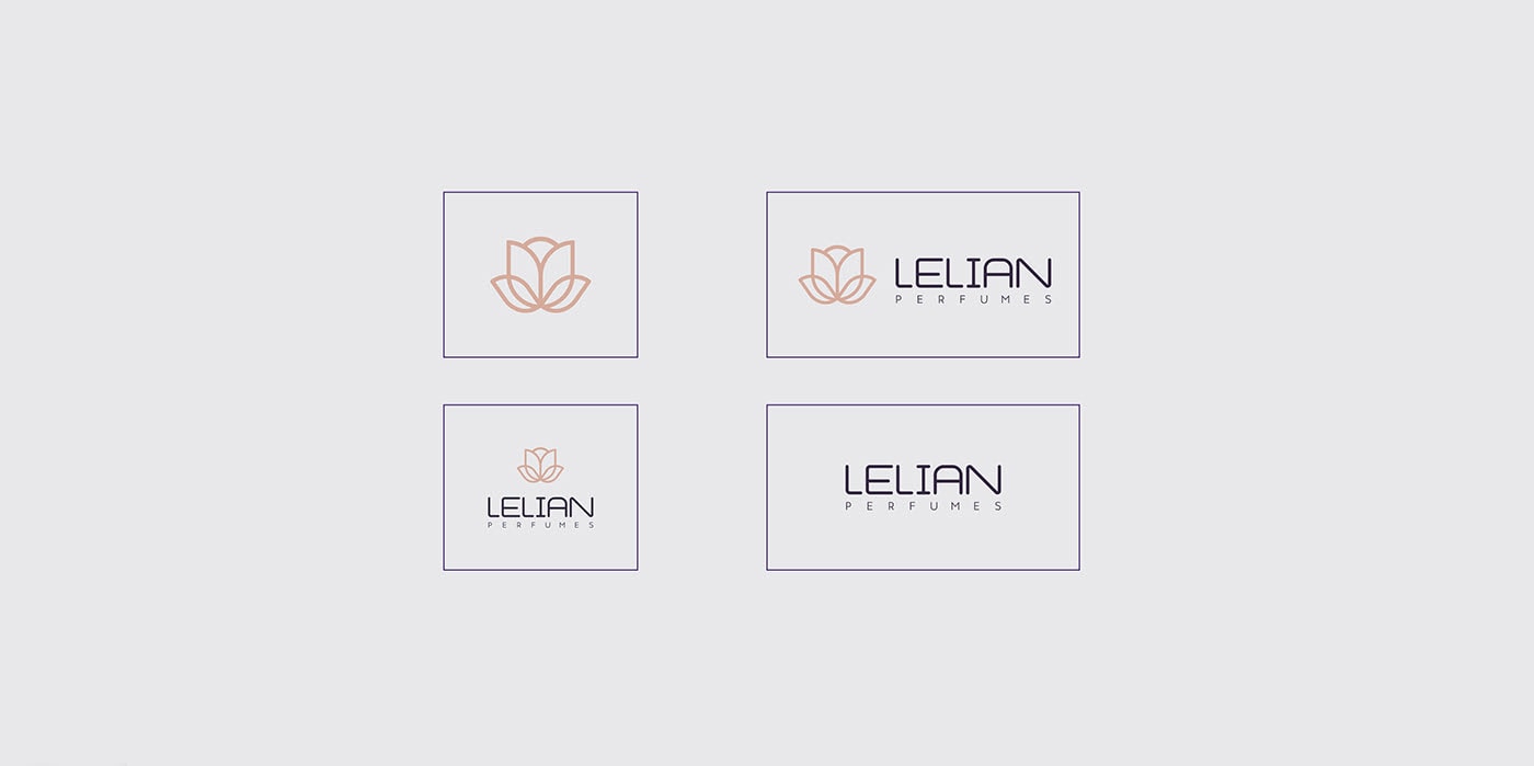 簡約精致 LELIAN 香水奢侈品品牌設(shè)計案例，香水品牌設(shè)計，化妝品品牌設(shè)計，深圳品牌設(shè)計，左右格局