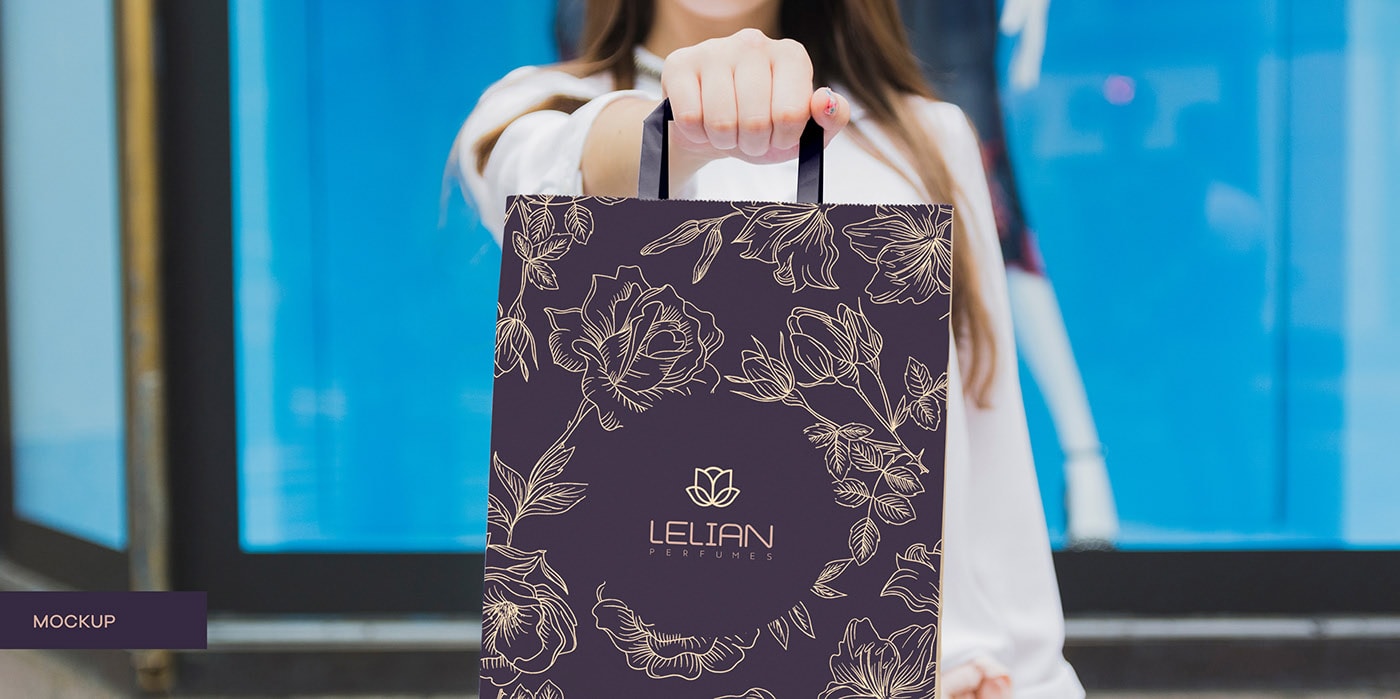 簡約精致 LELIAN 香水奢侈品品牌設(shè)計案例，香水品牌設(shè)計，化妝品品牌設(shè)計，深圳品牌設(shè)計，左右格局
